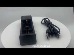 রিচার্জযোগ্য ১৮৬৫০ লিথিয়াম-আইন ব্যাটারি সেল ১ স্লট চার্জার