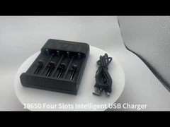 4 স্লট 18650 ব্যাটারি চার্জার রিচার্জযোগ্য 4.2V 2A লিথিয়াম-আয়ন ব্যাটারির জন্য Ni-MH Ni-CD