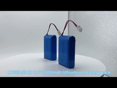 803450 2P 3.7v 3000mAh লিথিয়াম আয়ন ব্যাটারি প্যাক