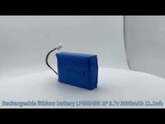 803450-2P 3.7v 3000mAh লিপো ব্যাটারি প্যাক