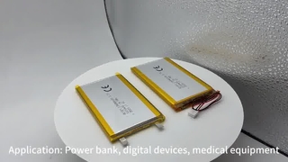 6060100 3.7v 5000mAh লিথিয়াম আয়ন ব্যাটারি সেল