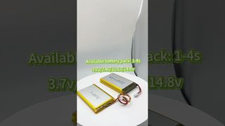 পাওয়ার ব্যাটারি 605080 3.7V লিথিয়াম পলিমার ব্যাটারি সেল VS 605080-2S 7.4v 3000mAh লিপো ব্যাটারি প্যাক