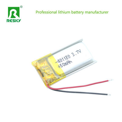 কেনা প্যাচ লিথিয়াম পলিমার ব্যাটারি সেল 401120 3.7V 50mAh স্মার্ট ডিভাইসের জন্য online manufacture