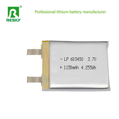 কেনা সৌর লিথিয়াম পলিমার ব্যাটারি সেল 3.7V 603450 1200mAh ব্যাটারি লিফট অ্যালার্মের জন্য online manufacture