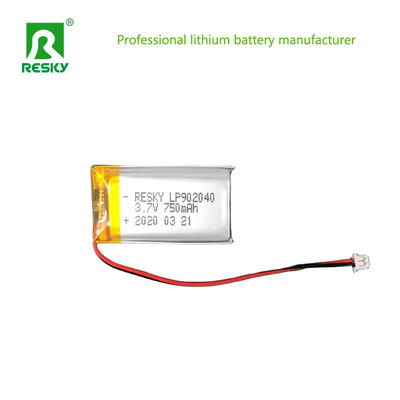 কেনা প্যাচ লিথিয়াম পলিমার ব্যাটারি সেল 902040 3.7V 700mAh 750mAh LED ফ্ল্যাশলাইটের জন্য online manufacture
