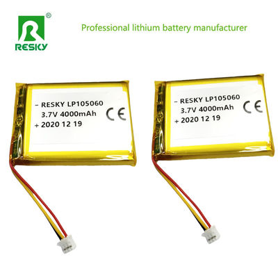 কেনা 105060 লিথিয়াম পলিমার লিপো ব্যাটারি 3.7V 4000mAh ব্লুটুথ স্পিকারের জন্য online manufacture