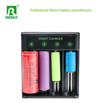 কেনা 4 স্লট 18650 ব্যাটারি চার্জার রিচার্জযোগ্য 4.2V 2A লিথিয়াম-আয়ন ব্যাটারির জন্য Ni-MH Ni-CD online manufacture