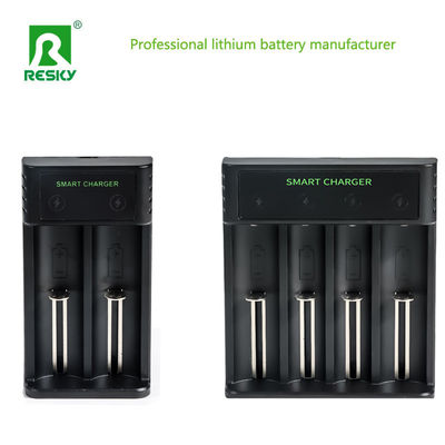 কেনা রিচার্জযোগ্য ইউএসবি ব্যাটারি চার্জার 5V 2A 4 স্লট জন্য 3.7V 1.2V ব্যাটারি online manufacture