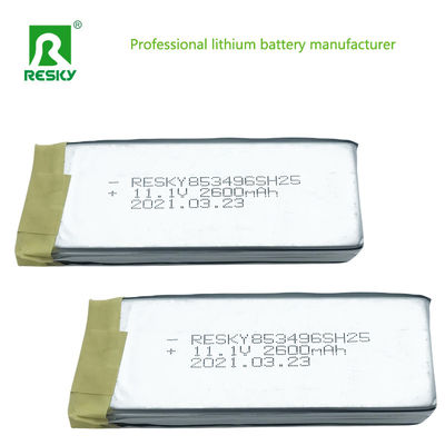 কেনা 853496 RC লিপো ব্যাটারি সেল 7.4V 11.1V 2200mAh 25c লিথিয়াম পলিমার ব্যাটারি online manufacture