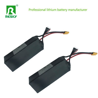 কেনা ড্রোন আরসি লিথিয়াম ব্যাটারি 4s 3s 11.1V 14.8V 22.2V 2200mAh 35c লি-পলিমার ব্যাটারি online manufacture
