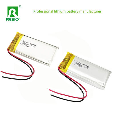 কেনা 750mAh 3.7V LiPo ব্যাটারি প্যাক 902040 জিপিএস OEM অনলাইনে উৎপাদন