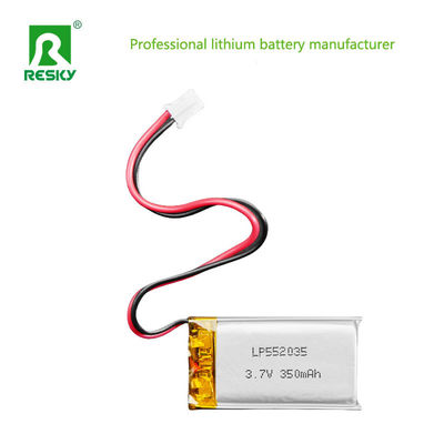কেনা লিথিয়াম আয়ন ব্যাটারি সেল 502035 3.7v 350mAh সৌর রিচার্জেবল লিপো ব্যাটারি প্যাক online manufacture