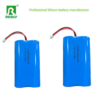 কেনা লিথিয়াম সেল 21700 7.4v 5000mAh 18.5wh রিচার্জযোগ্য লিথিয়াম আয়ন ব্যাটারি প্যাক সৌর আলো জন্য online manufacture