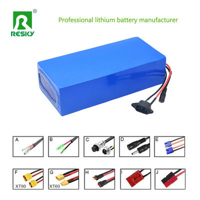 কেনা রিচার্জেবল 10s6p 36V 19.2Ah সৌর লিথিয়াম আয়ন ব্যাটারি প্যাক 500W 750W ইলেকট্রিক স্কুটার জন্য অনলাইনে উৎপাদন