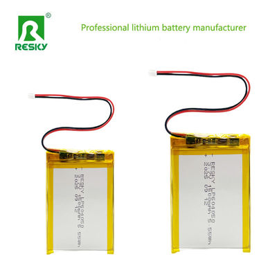 কেনা Lithium Polymer Battery Cell 604050 3.7v 1500mAh 5.55wh Bluetooth Speaker Rechargeable Batteries অনলাইনে উৎপাদন
