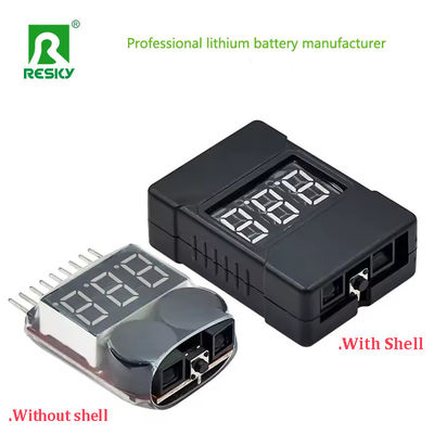 কেনা Low Voltage Alarm Buzzer Battery Indicator For 1-8S Lithium Rechargeable Battery Pack অনলাইনে উৎপাদন