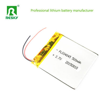 ডিজিটাল লিথিয়াম পলিমার ব্যাটারি সেল 304045 3.7V 500mAh PCB সহ Lipo ব্যাটারি