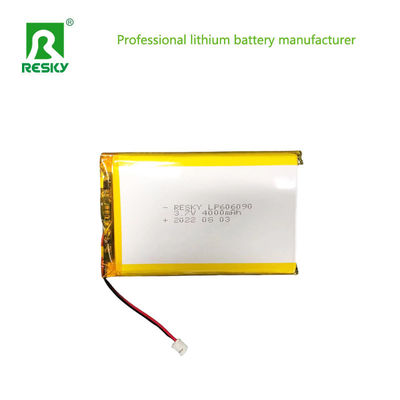 606090 লিথিয়াম পলিমার ব্যাটারি সেল 3.7V 4000mAh পাওয়ার লিথিয়াম-আয়ন লিথিয়াম-পলিমার ব্যাটারি