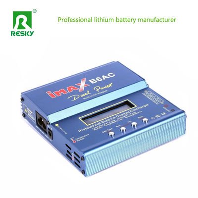 80W আরসি আইম্যাক্স B6AC ব্যালেন্স চার্জার 6A Ni-MH Ni-CD লিথিয়াম 1-15s রিচার্জেবল ব্যাটারি