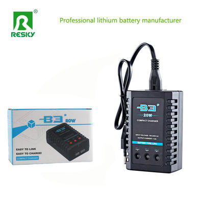 আরসি ব্যাটারি ব্যালেন্স চার্জার Imaxb3 1600mA 20W জন্য 2s 3s 7.4V 11.1V আরসি ড্রোন ব্যাটারি
