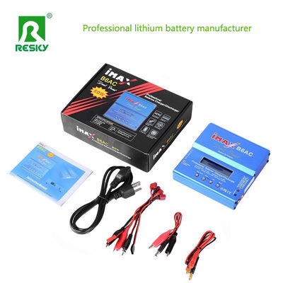 আইম্যাক্স B6AC আরসি ব্যালেন্স চার্জার 80W 6A ডিজিটাল এলসিডি ডিসপ্লে লিপো NiMH ব্যাটারি