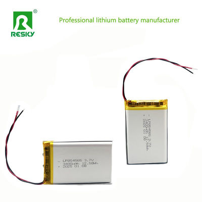 3.7V 3400mAh লিথিয়াম পলিমার ব্যাটারি প্যাক