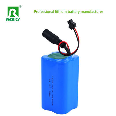 21700 5000mAh ব্যাটারি সেল 14.8v 74wh লি-আইন ব্যাটারি প্যাক সৌর রাস্তার আলো জন্য 300g