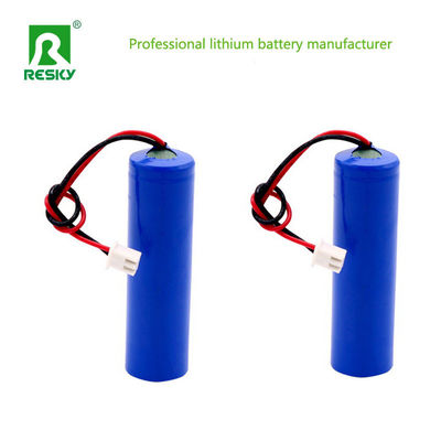 পুনরায় চার্জযোগ্য 3.7V 3400mAh প্যানাসনিক NCR18650B লিথিয়াম আয়ন ব্যাটারি প্যাক সৌর আলো জন্য